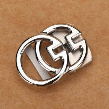 纯钢扣 不锈钢自动扣头皮带头男士腰带裤带头商务时尚潮款字母款