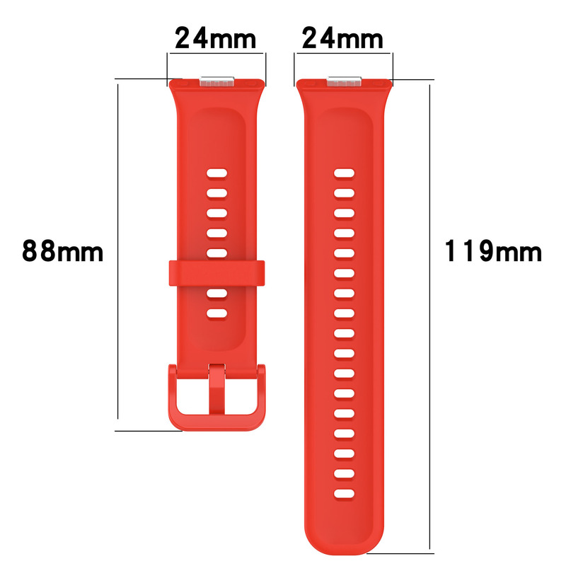 适用华为Watch Fit4硅胶表带华为fit3运动腕带fit4Pro官方同色|undefined
