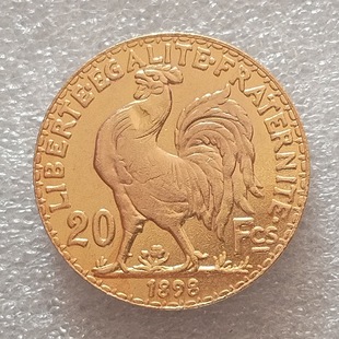 �¹Ź�ˇƷ����20Franc1898-1906�S�~僽����Q���N�o���
