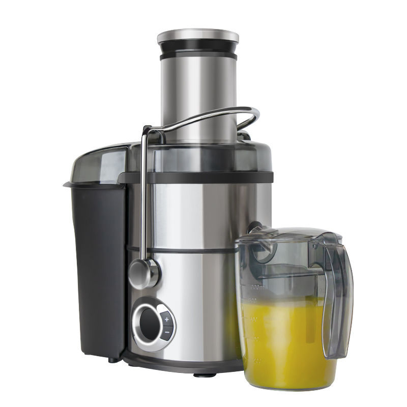 Máquina de extracción de jugo de caña de azúcar doméstica comercial automática de separación de jugo de residuos de acero inoxidable sin cortar frutas y verduras de jugo de gran calibre