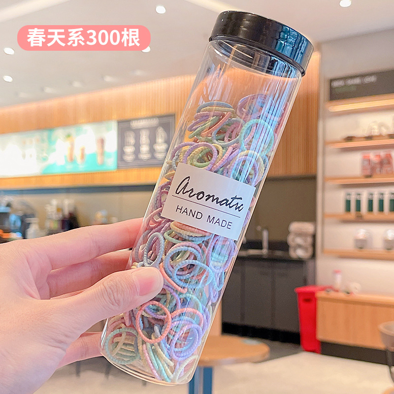 Banda de goma de los niños al por mayor no duele el Pelo elástico cuerda de pelo niñas bebé lazo pelo pequeño tamaño pelo banda pelo Pelo cuerda