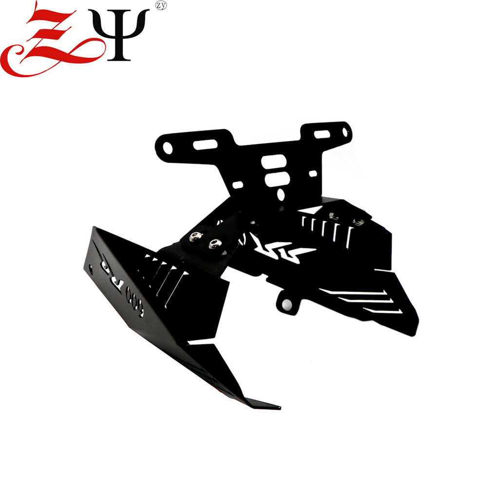 Кронштейн номерного знака с подсветкой ZhiBN для Honda CBR600RR F5 (2007-2012)