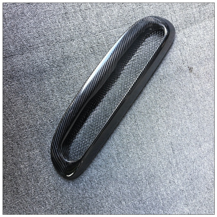 Suitable for Bmw Mini F55 Modified Carbon Fiber Hood Air Vents Cooper Sjc Engine Hood Air Intake