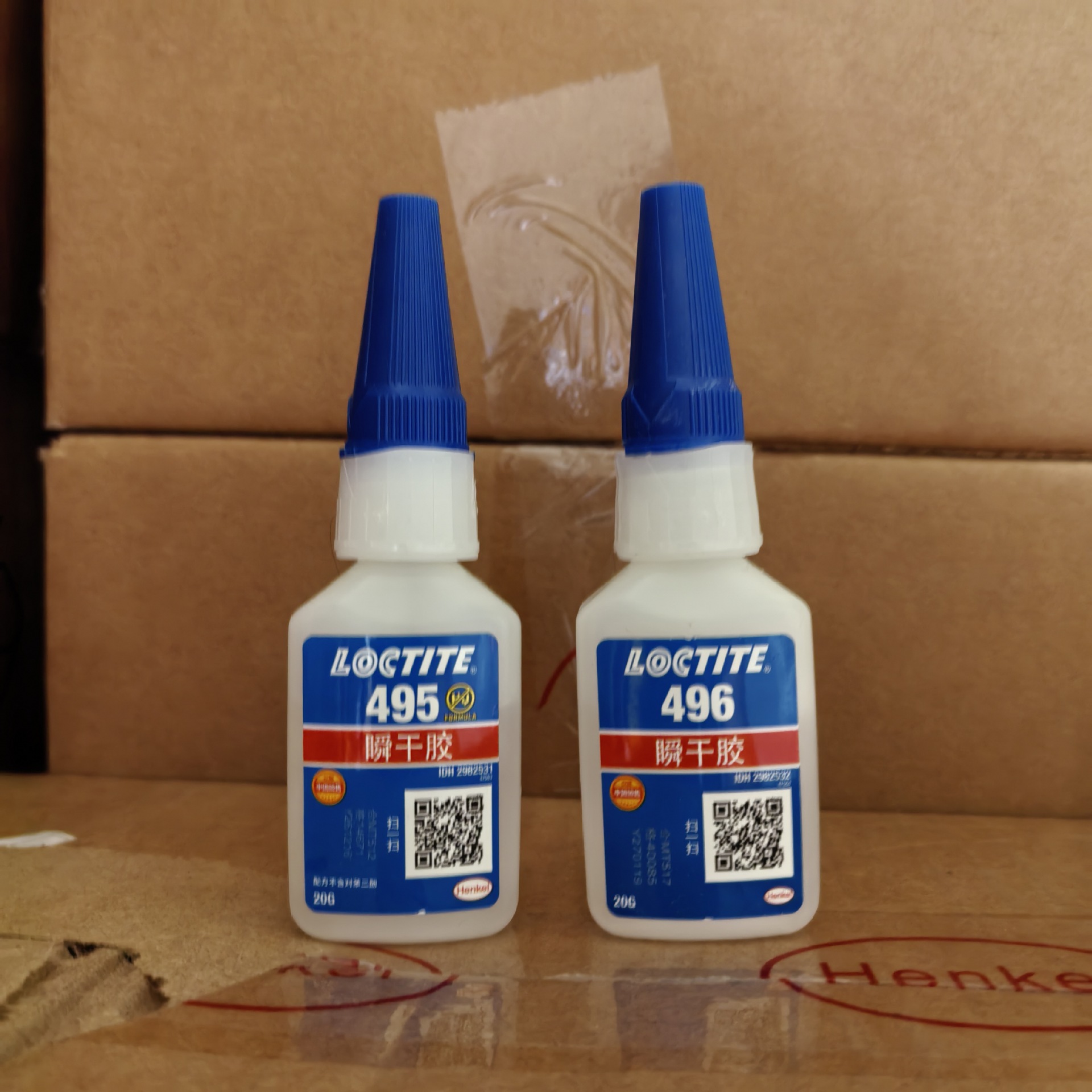 Le Tai LOCTITE 495 (20g) 공식 정통 스캔 코드 검증