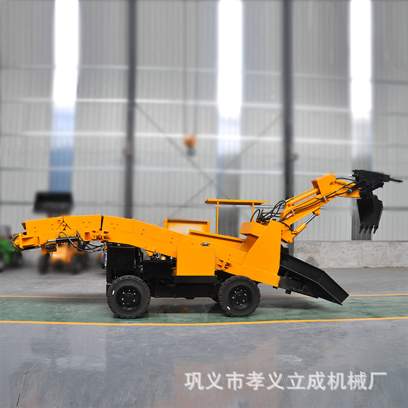 厂家供应矿用扒渣机 井下履带四驱扒渣机 煤矿用多功能刮板扒渣车