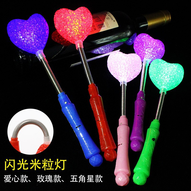 flashing glowing light stick