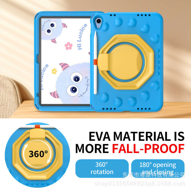 Suitable for iPad Tablet Protective Case A16Eva, Universal for Apple 10Th and 11Th Generations, 11inch Children's Anti-Fall Case Suitable for iPad Tablet Protective Case A16Eva, Universal for Apple 10Th and 11Th Generations, 11inch Children's Anti-Fall Case