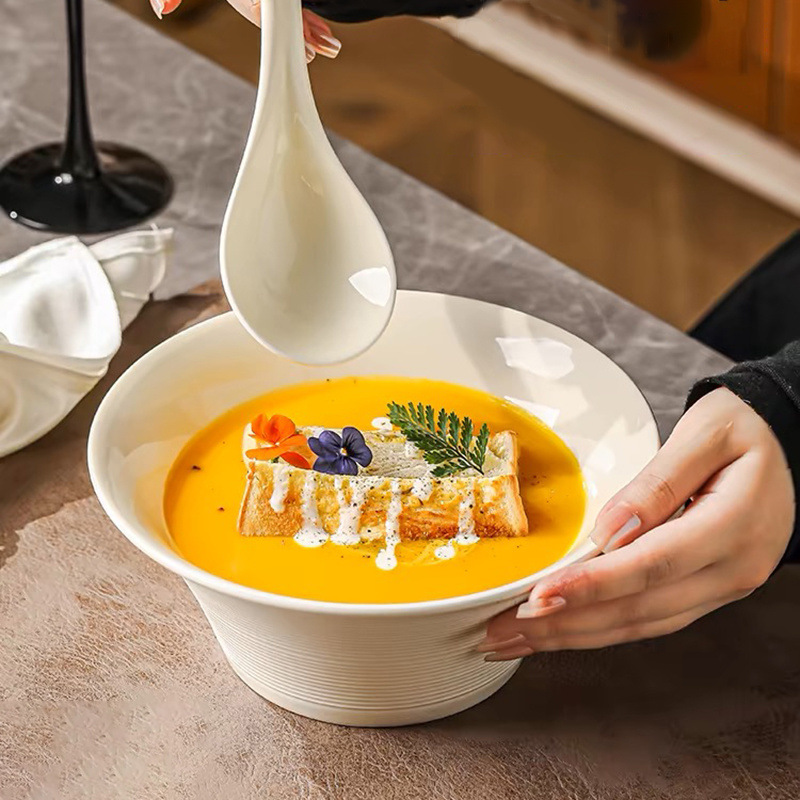 프렌치 브러쉬드 수프볼 8.15inch개 [1팩 + 수프스푼 1개]