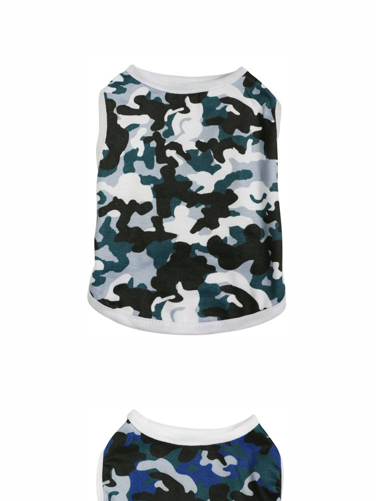 Cute Polyester Elephant Camouflage Pet Clothing display picture 3