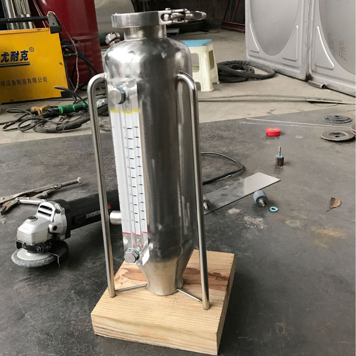 不锈钢水箱 圆形水箱 非标不锈钢加工周转桶 不锈钢非标加工1