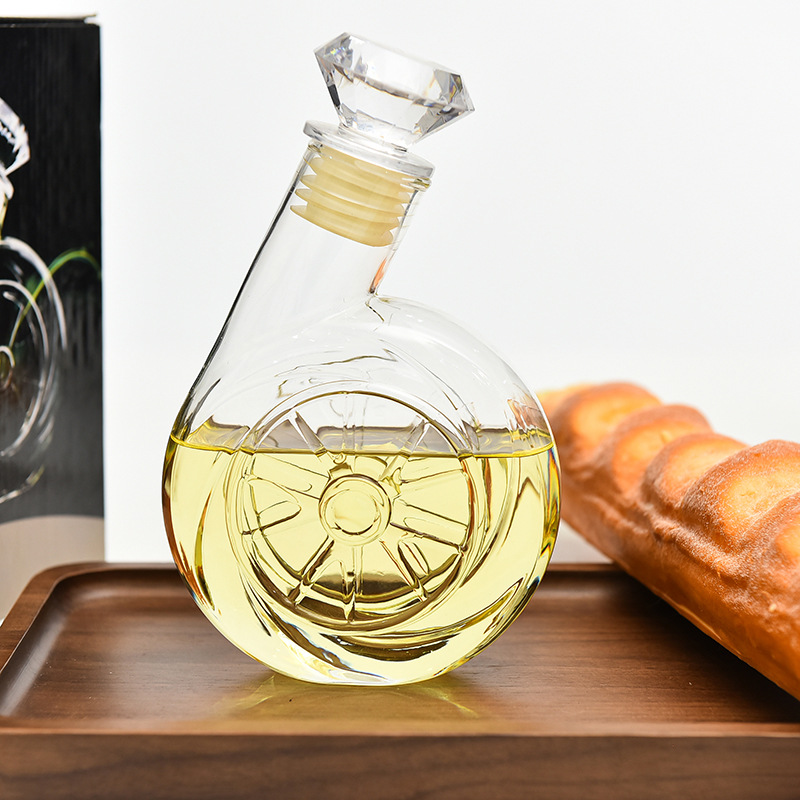 Venta caliente transfronteriza soplador de vino con diamante vino tapón Concha decantador creativo hogar bar vino conjunto al por mayor