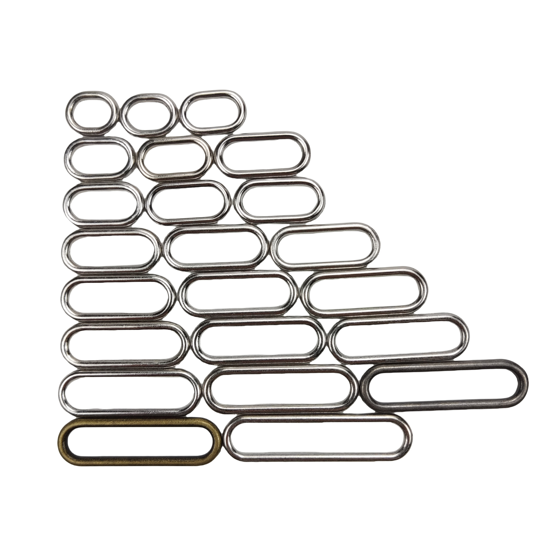 Alloy denier buckle egg buckle oval buckle webbing connection buckle…