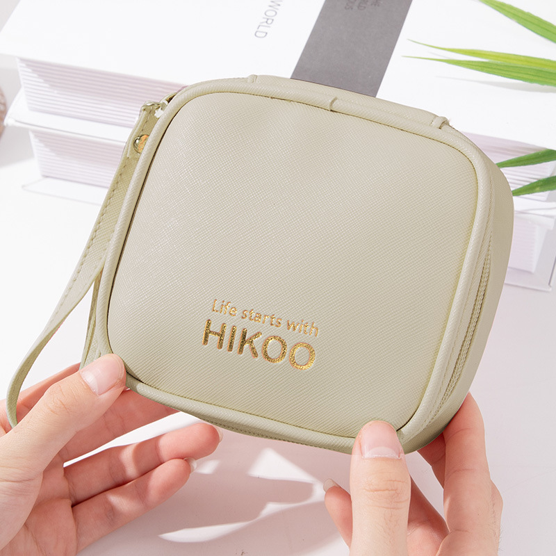 Gran capacidad portátil Mini tía toalla bolsa de almacenamiento mensual sanitaria servilleta bolsa de almacenamiento monedero femenino lápiz labial bolsa de almacenamiento