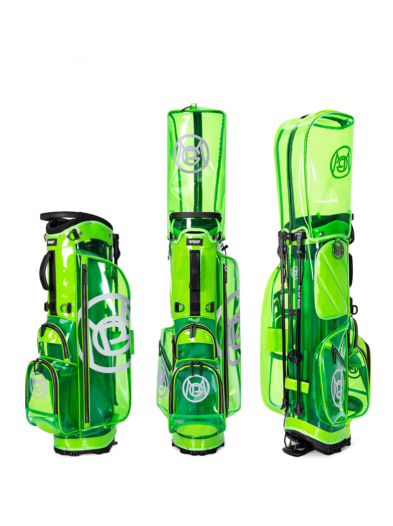 Túi đựng gậy golf PGM trong suốt chống nước, kiểu dáng Hàn Quốc, 127x31x36 cm — Túi bóng giá đỡ QB131 tùy chỉnh chi tiết 16