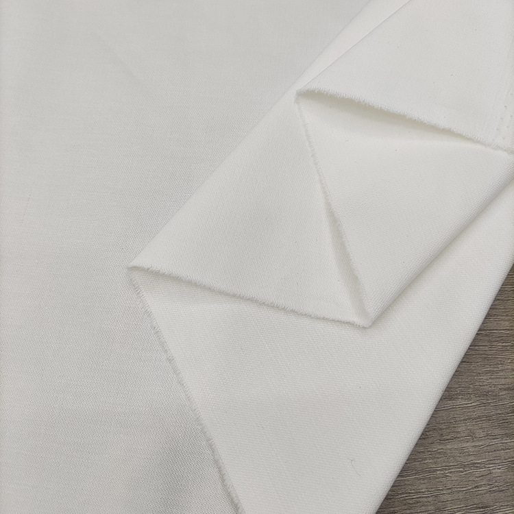 Tejido sólido elástico teñido 97% algodón 3% spandex jacquard
