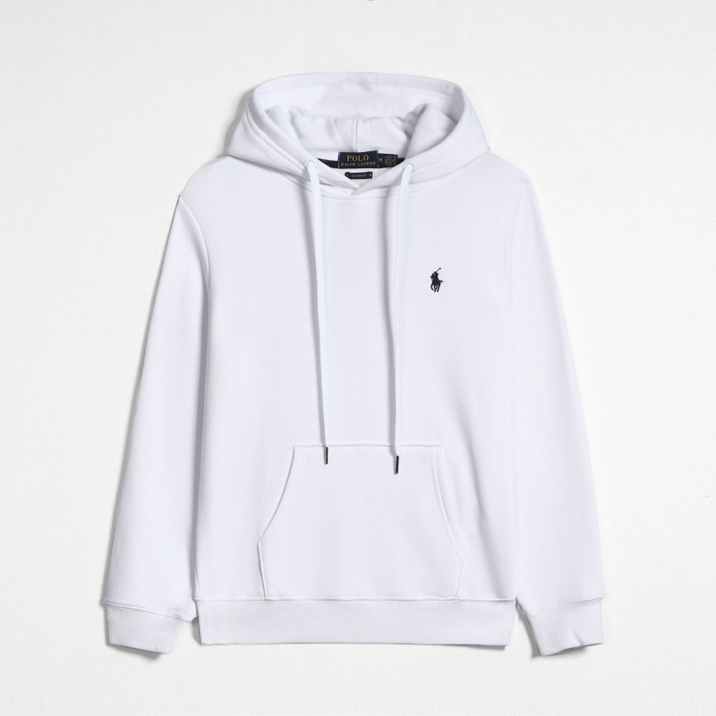 Pullover white navy label