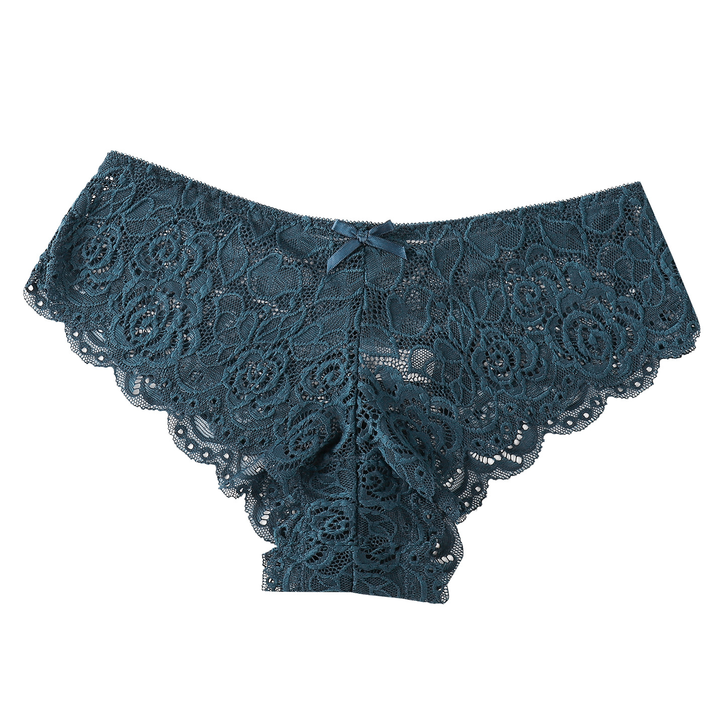 Damas 2025 nuevo encaje Jacquard sexy puro transpirable piel ligera alta elástica ropa interior al por mayor