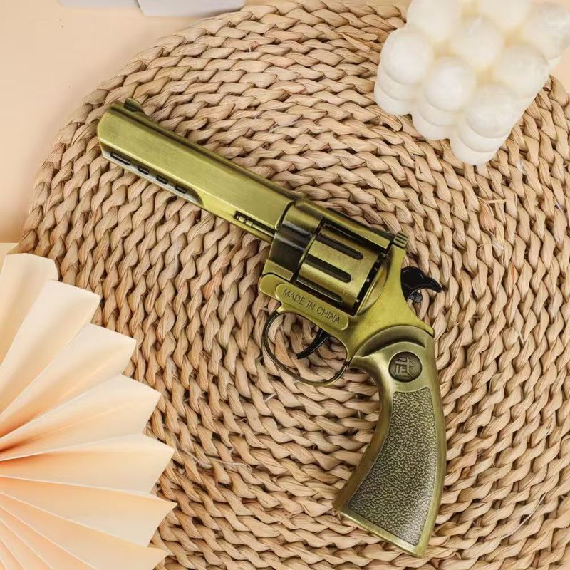 リボルバースマッシングキャノンおもちゃの銃リボルバースマッシングキャノン全金属製8090以降のノスタルジア発射不可卸売|undefined