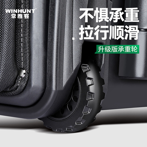 A Versatile Rolling Tool Kit with Pull-along Handle, Durable Canvas, Heavy-duty and Wear-resistant Electrician's Hand-pull Box