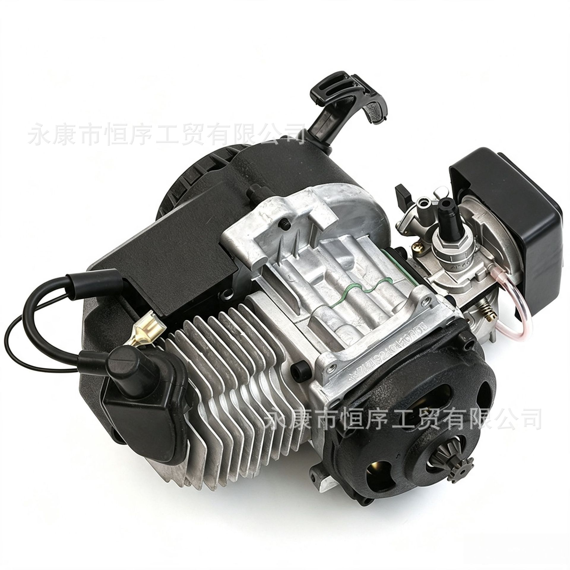 Mini Motorcycle Accessories 49Cc Small Sports Car Small Off-Road Motorcycle Hand-Pull Start Two-Stroke Gasoline Engine