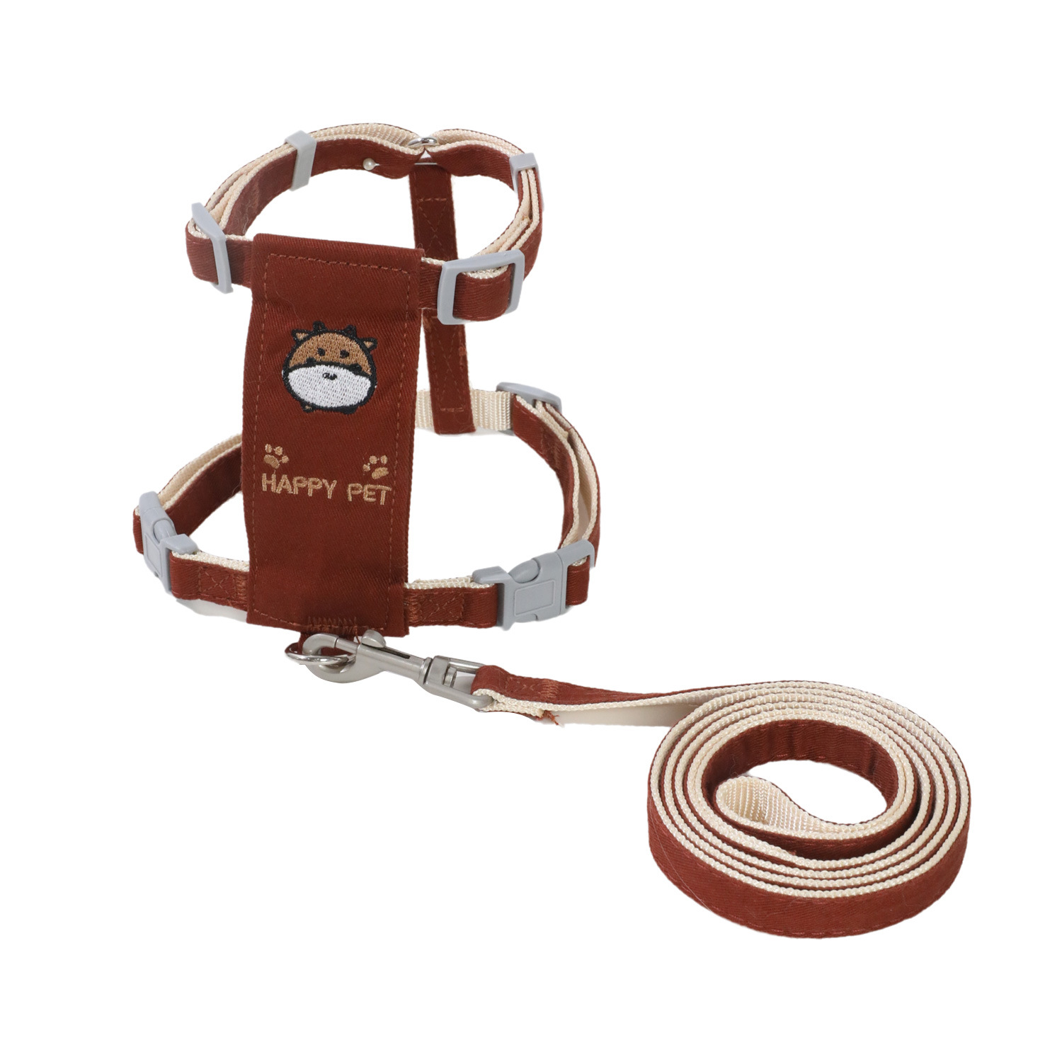 Z gato para el pecho y la espalda Spot en forma de I ternero para el pecho y la espalda correa para el pecho correa para el pecho tracción del perro suministros para mascotas