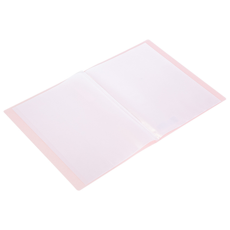 Deli 72457 libro de datos 20 páginas A4 estudiante carpeta insertar bolsa de almacenamiento de papel bolsa de almacenamiento de datos de múltiples capas
