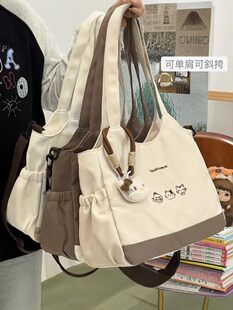 Brand cute shoulder bag, capacious one-shoulder bag, shopping bag
