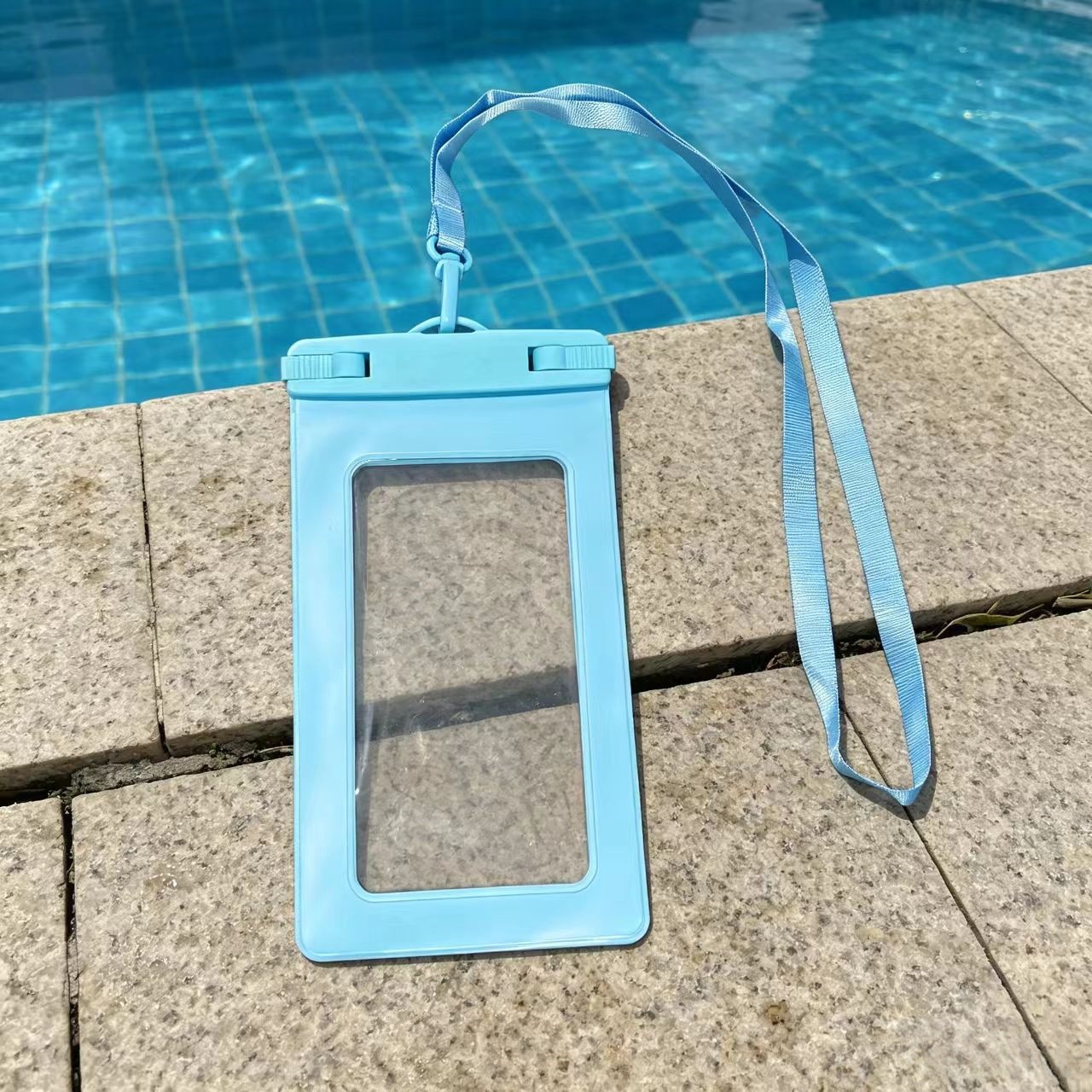 Nueva actualización de bolsas impermeables de alta gama con pantalla táctil impermeable cubierta de teléfono al por mayor logotipo personalizado soporte de etiqueta image 18