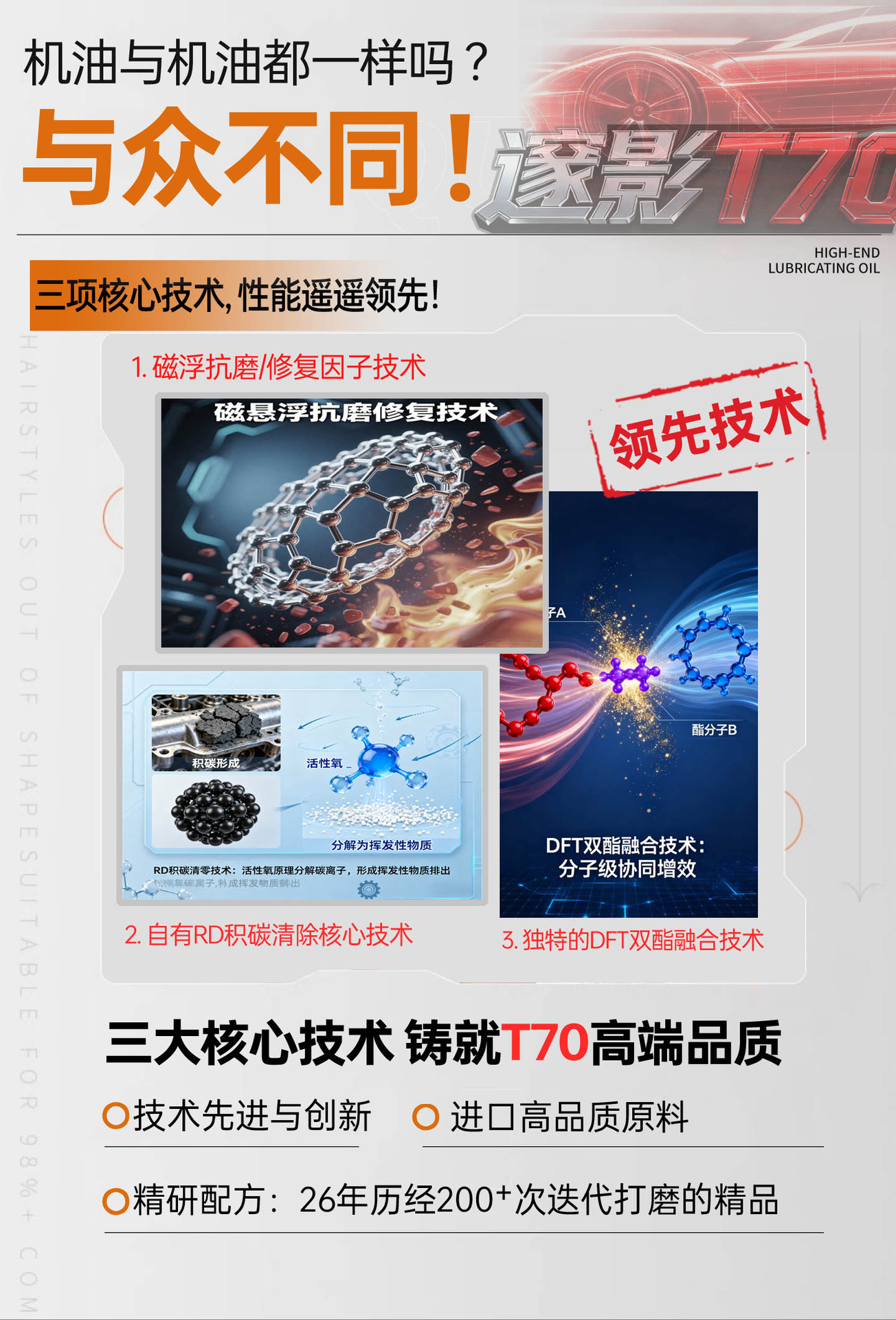 Reading Magic Knight｜High-End Performance Oil_Suiying T70 Classy Fully Synthetic Engine Oil Lubricant Sq/Gf-7/C5