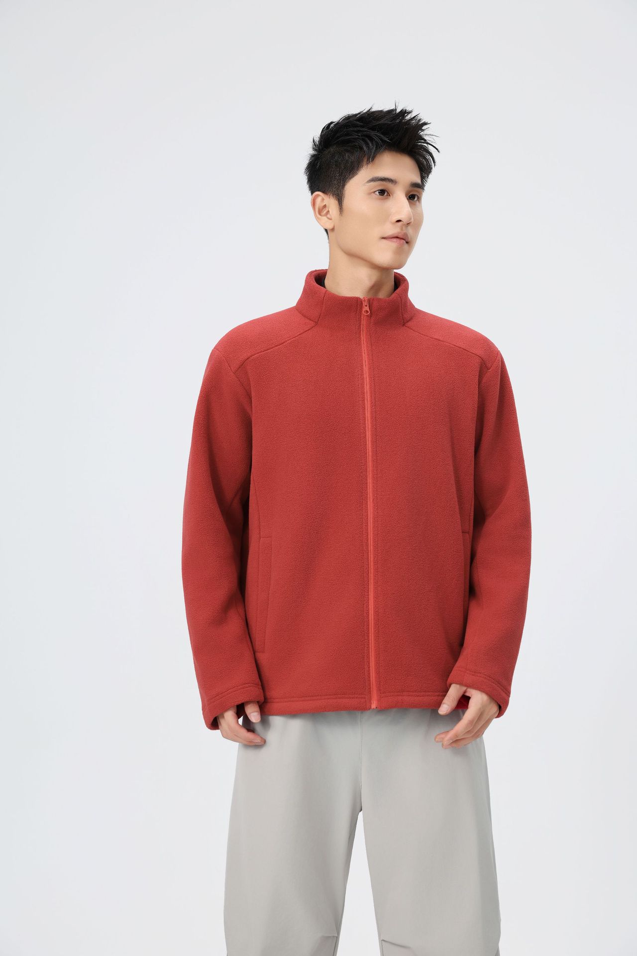 Scarlet Red-Men's Style
