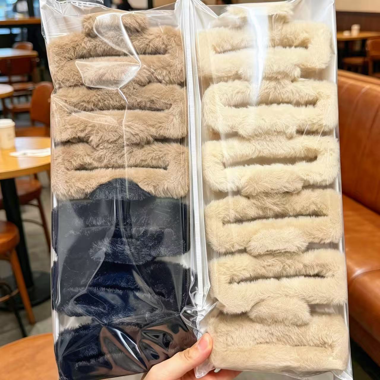 Amazon transfronteriza pintura de goma de gran tamaño clip de pelo espalda Cabeza de tiburón clip de pelo volumen multi horquilla dos yuanes accesorios para el cabello al por mayor