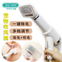 Cross-border new pet hair dryer comb for dogs and cats, hair dryer, dehairing comb, pet grooming brush, hot air comb
