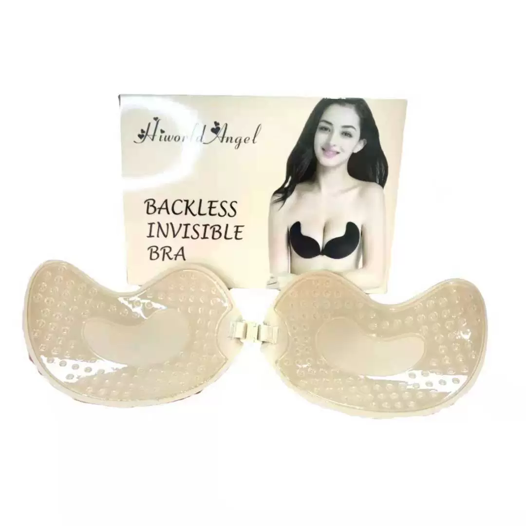 Nipple stickers silicone thin breathable — invisible adhesive bra pads, sizes A–D, 0.5 cm