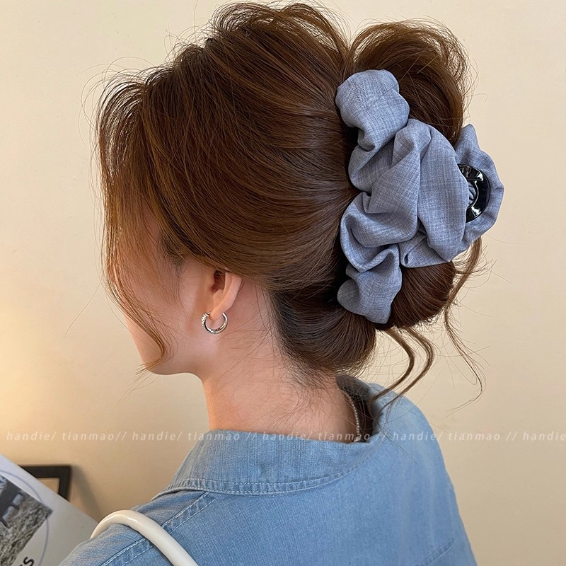 Nube coreana clip de cabello para mujeres 2025, nuevo clip de cabello de alta calidad, cabello grande, clip de tiburón grande