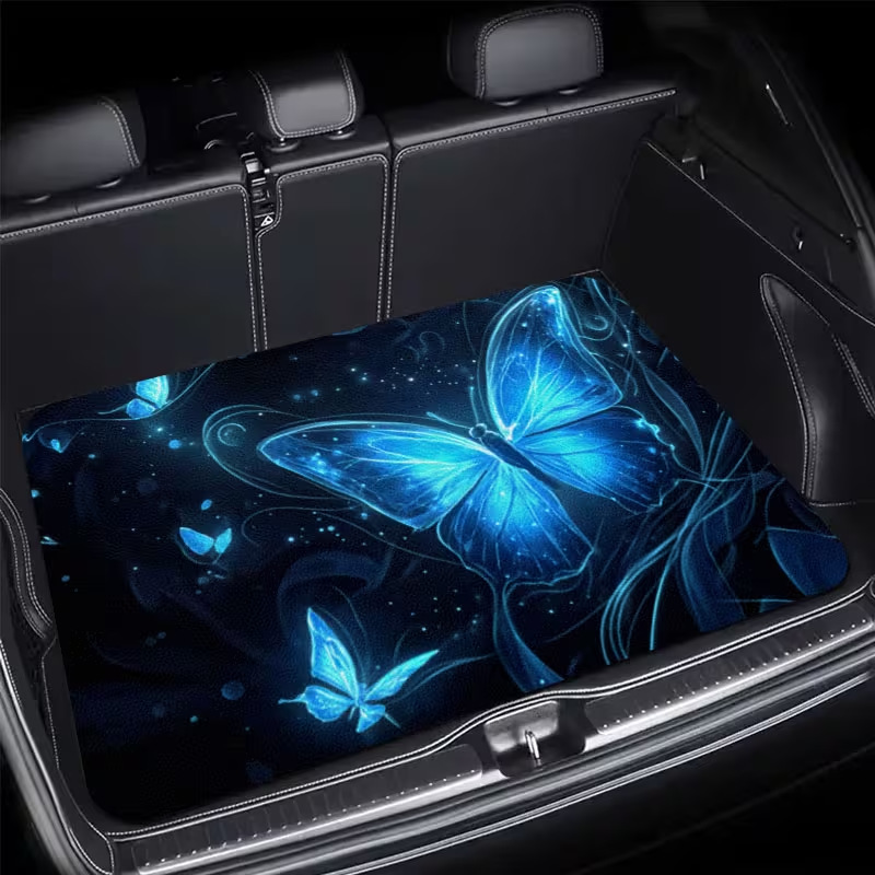 Cross-border Amazon TEMU best-selling car trunk mat, American-style animal-themed, all-season dustproof car floor mat