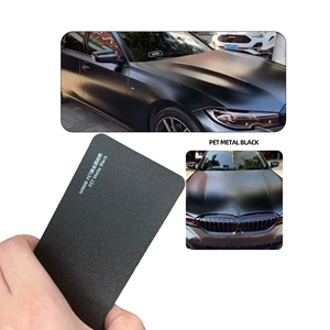 Axxpel Avtomobil PE Ağır Metal Karbon Qara Rəng Dəyişən Film, Tam Avtomobil Üçün