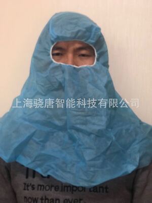 一次性无纺布头套帽大头套帽头套帽穆斯林帽PPSMS透气膜订做现货|ms