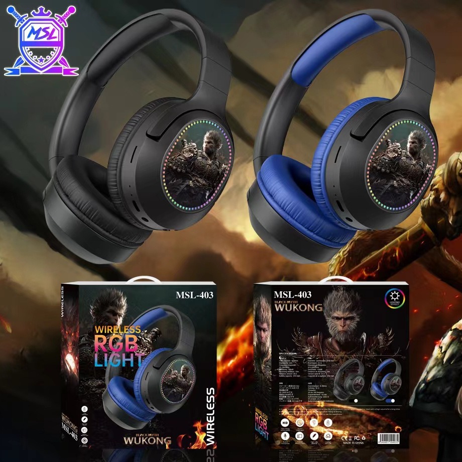 Transfronterizo WU KONG auriculares Bluetooth luminosos auriculares móviles inalámbricos juegos deportivos regalos auriculares fabricantes image 2