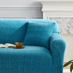 New Season Chenille All-Season Sofa Cover Full Cover Solid Color Universal Anti-Slip Sofa Cover Cat-Proof Direct Factory Sale Cross-Border