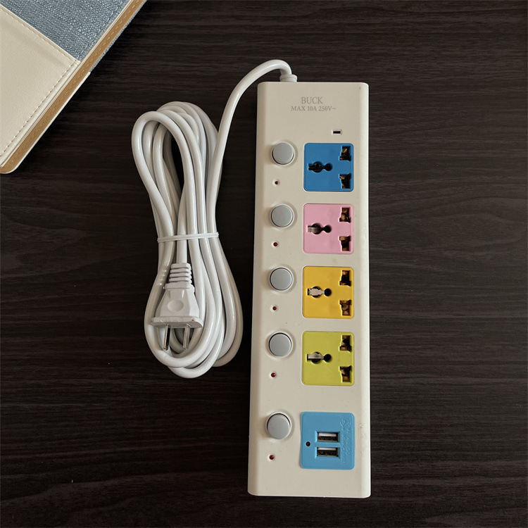 Los fabricantes exportan Tailandia comercio electrónico transfronterizo Venta caliente Comercio exterior USB socket agujero cableado bordo interruptor de exportación dedicado