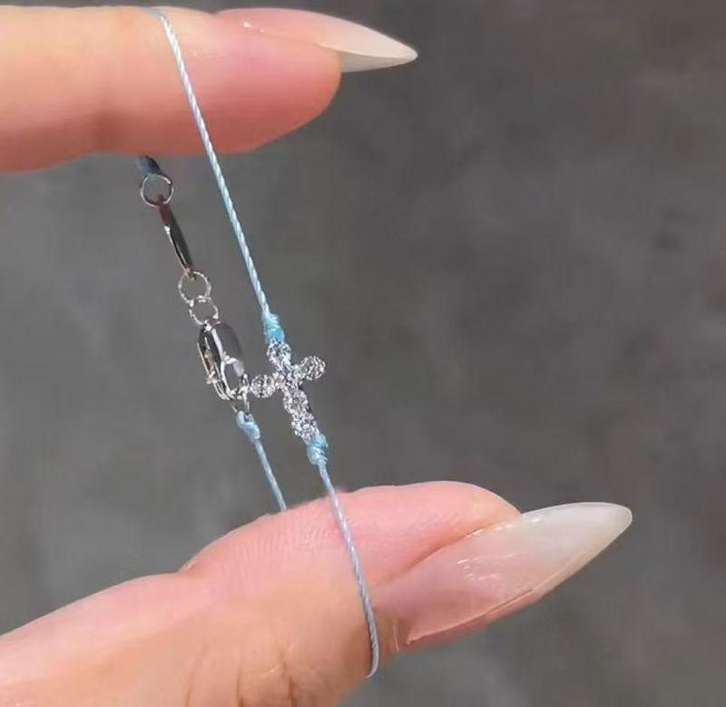 S925 スターリングシルバーのブレスレットデザイン、積み重ね可能な多用途ブレスレット、マルチカラー、シンプルでファッショナブルなアクセサリー|undefined