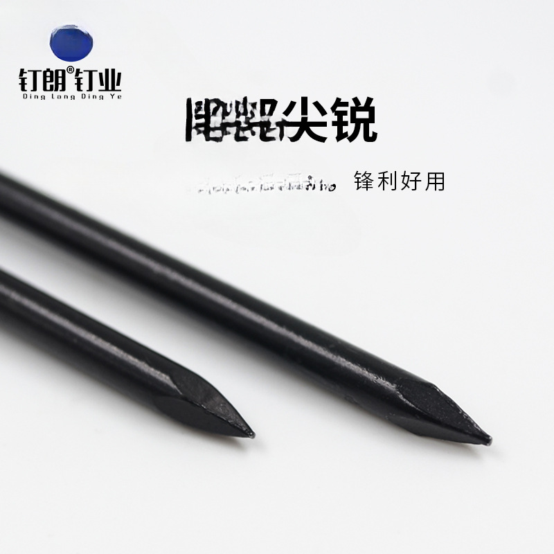 Mayorista de clavos de acero especiales de alta resistencia clavos de cemento duro negro clavos de acero clavos publicitarios clavos de acero de concreto