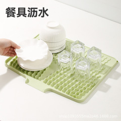 シリカゲル水槽の水切りマット断熱マットキッチンの床面保護マットの耐高温滑り止め防止池の皿洗いマット