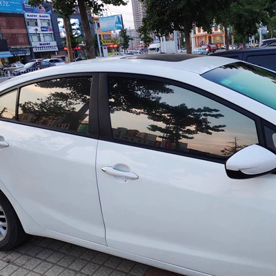 Automotive Film Uv Sunscreen, Sun Protection Film - side-and-rear-gears-suitable-for-cars-4-side-windows-cut-high-thermal-insulation-reflective-black-high-concealment