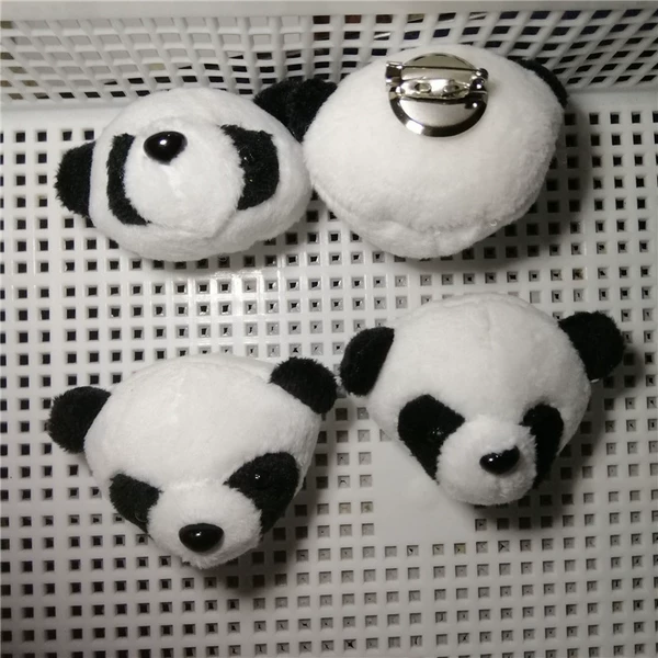 5-6cm with a panda head