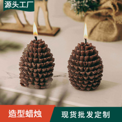クリスマス松果香薫ろうそく雰囲気感プレゼントクリスマス国境を越えた手作りプレゼントアロマスタイルワックス