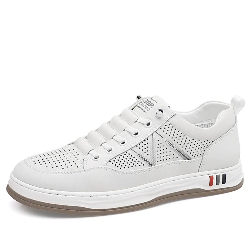 Summer breathable shoes for leisure for leather shoes, universal sneakers