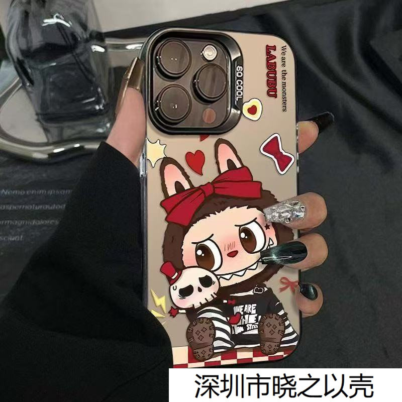 Butterfly Lab Suitable for Apple 17Promax Mobile Phone Case Personalized Vitality Case Iphone16/15/14 European and American 13 Butterfly Lab Suitable for Apple 17Promax Mobile Phone Case Personalized Vitality Case Iphone16/15/14 European and American 13