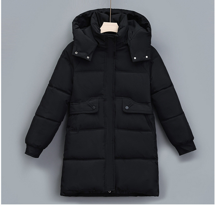 2025 invierno plumón de algodón para mujeres nuevas moda de comercio exterior coreano grueso abrigo suelto de moda image 4