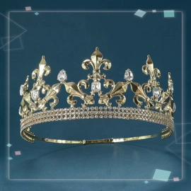 皇冠;首饰套装;耳钉